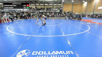 120 lbs Round Of 32 - Steven Santiago, Holyoke vs Logan Barry, Scituate RI