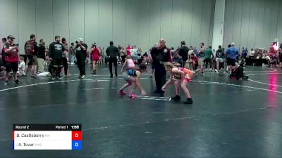 75 lbs Round 2 - Ava Tovar, Miami Wrestling Club vs Bridget Castleberry, RPA Wrestling