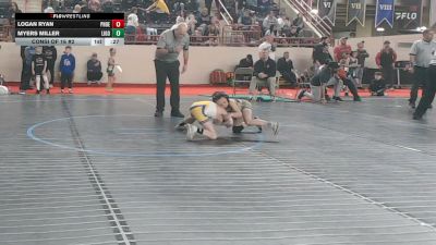 55_B lbs Consi Of 16 #2 - Logan Ryan, Phoenixville vs Myers Miller, Ligonier Valley