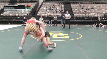 128-I lbs 3rd Place - Jackson Goodger, Neshaminy vs Linkin Dimaya, F.L.O.W.