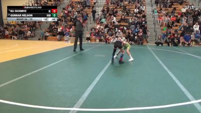 70 lbs Champ. Round 2 - Eli Schmitz, RT Elite vs Gunnar Nelson, No Nonsense Wrestling