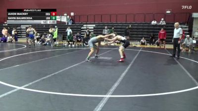 149 lbs Quarterfinal - Gavin Balmeceda, Life University vs Jaxon Mackey, Southeastern