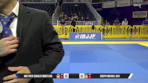 Joseph Michael Daly vs Matthew Charles Montleon 2025 Pan IBJJF Jiu-Jitsu No-Gi Championship
