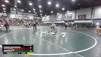 120 lbs Cons. Semi - Cooper Richardson, Temecula Valley vs Broden Spry, Murrieta Mesa