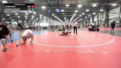 100 lbs Rr Rnd 3 - Blaine Wahl, Next Level Wrestling Club - MS vs Dawson Dohaney, Smittys Barn - MS