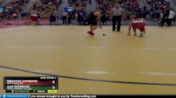 174 lbs Cons. Round 2 - Alex Rodriguez, Triton Community College vs Sebastian Zamorano, Saint Cloud State