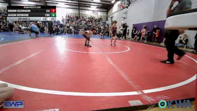 52 lbs Rr Rnd 2 - Kyng Walker, HURRICANE WRESTLING ACADEMY vs Vincent Butcher, Tulsa Blue T Panthers