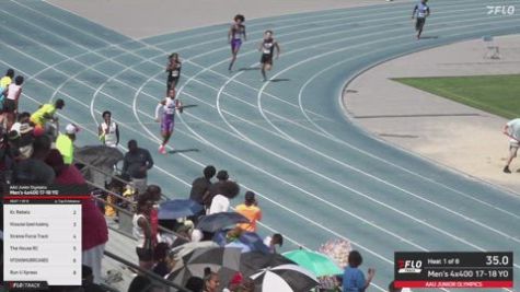 2026 AAU Junior Olympic Games - Youth Boys' 4x400m Relay, Semi-Finals 1 - Age 17-18