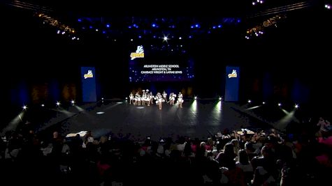 Arlington Middle School [2024 Junior High - Pom Semis] 2024 UDA National Dance Team Championship