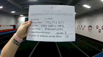 Stars Vipers Katy - Mambacitas [L3 Youth - Small] 2021 The Regional Summit Virtual Championships