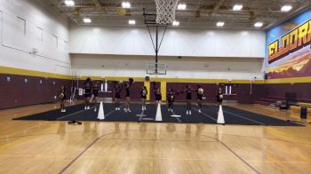 Eldorado High School - Game Day Situational Sideline/Cheer [Game Day Situational Sideline/Cheer] 2025 USA - Spirit Regional I