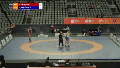 97 kg Qualificaiton - Yaraslau Slavikouski, UWW vs Magomed Sharipov, BRN