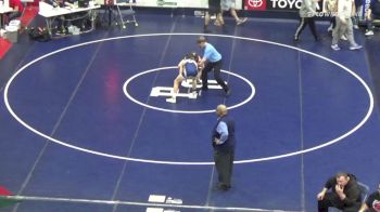 124 lbs 3rd Place - Hayden Andrus, Bermudian Springs vs Cj Pensiero, Bishop McCort