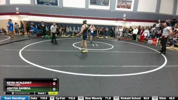 126 lbs 3rd Place Match - Kevin McAleavey, Cypress Creek vs Ashton Gamboa, Cypress Ranch