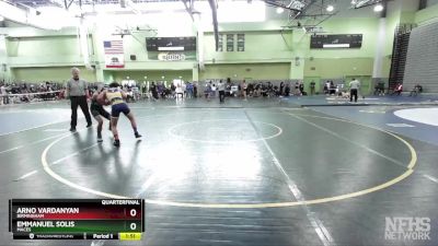 120 lbs Quarterfinal - Arno Vardanyan, BIRMINGHAM vs Emmanuel Solis, MACES