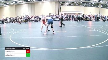 136 lbs Consi Of 32 #2 - Annabelle Reed, Chaparral HS vs Alicia Lewis, Santa Monica HS