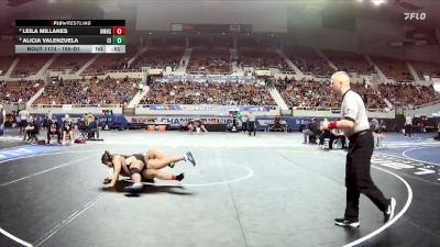 165-D1 Cons. Round 1 - Leila Millanes, Red Mountain High School vs Alicia Valenzuela, Cibola High School