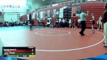 120 lbs Round 3 - Blake Frantz, Wadsworth vs Josh Trinski, Jackson