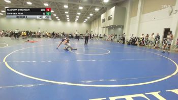 110 lbs Rr Rnd 2 - Maddox Birchler, Team Gotcha - EL vs Sawyer Akel, Ohio Gold - EL