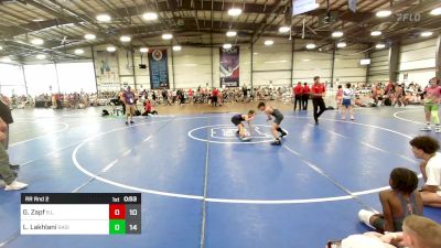 75 lbs Rr Rnd 2 - Gionni Zapf, S.L.Y. Sniper vs Logan Lakhlani, Ragin Raisins Catawba