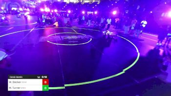 62 lbs Consolation - Wyatt Decker, Bear Cave WC vs Michael Turner, Green River Grapplers