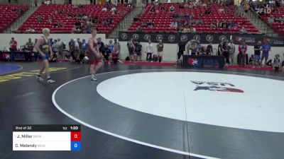 65 kg Rnd Of 32 - Jake Miller, Broken Arrow Wrestling Club vs Carson Melendy, Nevada Elite Wrestling