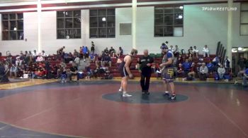 285 lbs Prelims - Matthew Gros, St. Paul's School vs Ben Weber, Bishop Lynch High School