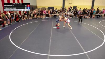 150 lbs Champ. Round 1 - Nevan Doyle, WI vs Isaac Leonard, MN