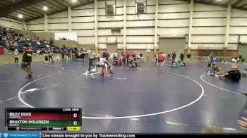 150 lbs Cons. Semi - Riley Duke, Wasatch vs Braxton Holgreen, Beaver