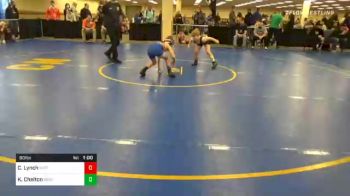 90 lbs Consolation - Cain Lynch, Mifflin County vs Kasen Chelton, General McLane