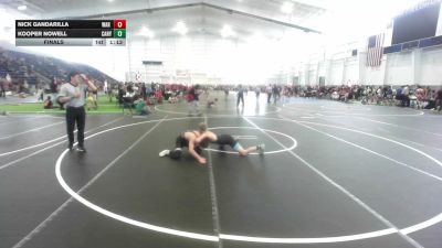 126 lbs Final - Nick Gandarilla, WAR Wrestling Club vs Kooper Nowell, Canyon View Falcons