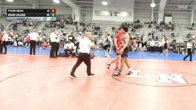 182 lbs Consi Of 4 - Tyler Silva, CT vs Jesse Adams, WV