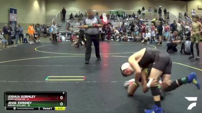 107 lbs Semis & 1st Wrestleback (8 Team) - Joshua Gormley, Ragin Raisins WC vs Jesse Swinney, Indiana Outlaws