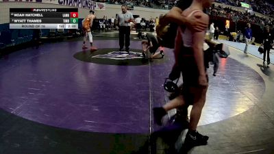 106 lbs Round Of 16 - Noah Hatchell, Lamar vs Wyatt Thames, Timberland