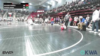 60 lbs Round Of 16 - Evaleen Farrell, Berryhill Wrestling Club vs Hunter Ursini, Collinsville Cardinal Youth Wrestling