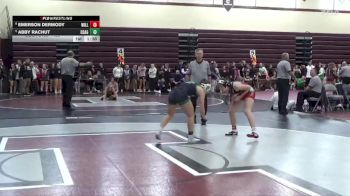 130 lbs Cons. Round 2 - Emerson Dermody, Williamsburg vs Abby Rachut, Osage