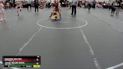 80 lbs Round 6 (8 Team) - Chase Miller-Smith, Ohio Gold vs Daewon Nguyen, Full Circle