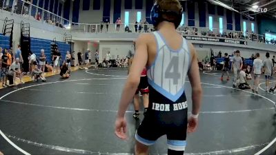 80 lbs Semis & 1st Wrestleback (8 Team) - TJ Howard, Iron Horse vs Brendon Murphy, MF Purge Elite