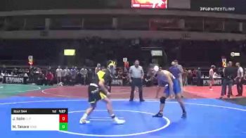 152 lbs Semifinal - Julian Solis, El Paso Wildcats vs Mark Jr. Takara, Temecula Valley