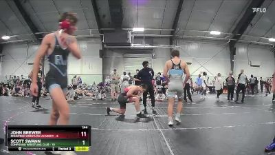 150 lbs Semis (4 Team) - Tommy Dinucci, Compound Wrestling Club vs Kieron McCormack, Rountree Wrestling Academy