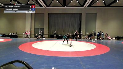 115 lbs Semis - Camdyn Elliott, FL vs Zainab Hijawi, NC