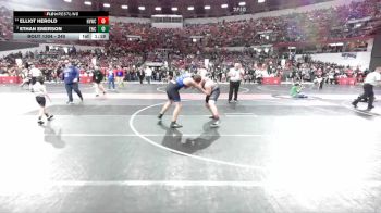 240 lbs Champ. Round 1 - Ethan Emerson, Evansville Wrestling Club vs Elliot Herold, Holmen Viking Wrestling Club