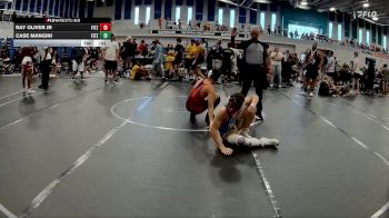 120 lbs Cons. Semi - Ray Oliver Jr, Harmony vs Case Mangini, Case Mangini