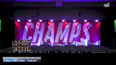 Knight Time Cheer - Twisted [2025 L5 Senior Coed - D2 Day 2] 2025 CHAMPS Grand Nationals