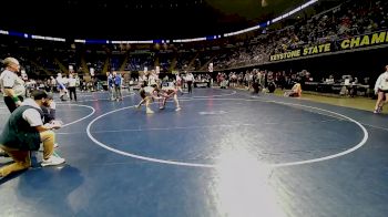 135 lbs Semifinal - Cody Mallery, Altoona vs Todd Hepler, Kiski Area