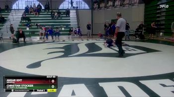 106 lbs Quarterfinal - Christian Stocker, St. Mary`s Rutherford vs Ansar Kmt, DeMatha