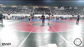 88 lbs Final - Lisa Caldwell, Del City Middle School vs Payton McCall, Broken Arrow Girls Junior High