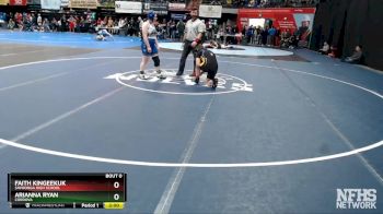 165G Quarterfinal - Faith Kingeekuk, Savoonga High School vs Arianna Ryan, Cordova