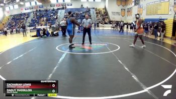 285 Blue Quarterfinal - Daguy Massillon, South Dade vs Zachariah Lewis, University (Orange City)