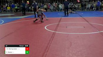 87 lbs Semifinal - Drexel Steingruber, Headwaters Wrestling Academy vs Carter Naasz, Laurel Matburners